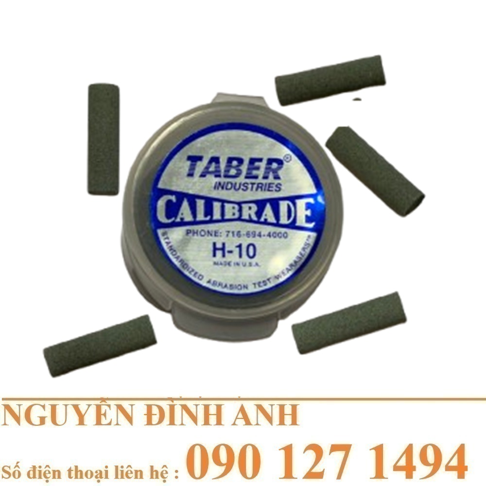 Thanh mài H-10 loại 5 viên hãng Taber: Giải pháp kiểm tra độ bền vật liệu cho doanh nghiệp nội thất