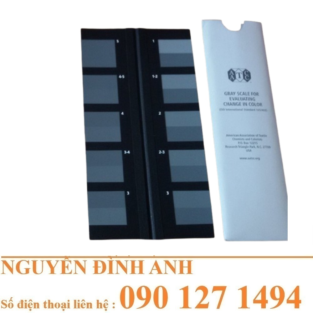 Thước Xám A02: Giải Pháp Đánh Giá Độ Bền Màu Ma Sát Chuẩn AATCC Và ISO