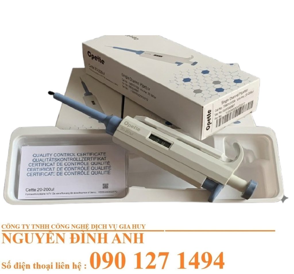 Micropipet Tự Động 1 Kênh: Giải Pháp Chính Xác Cho Phòng Thí Nghiệm